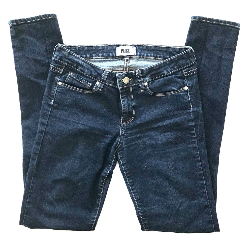 Paige Peg Skinny Dark wash Jeans